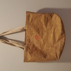 Pottery Barn Jute Tote Bag with Kate Monogram